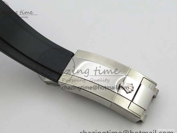 0203 Daytona 116599RBOW SS Rainbow Crystal BLF Best Edition Black Dial on Rubber Strap A Affordable 3237